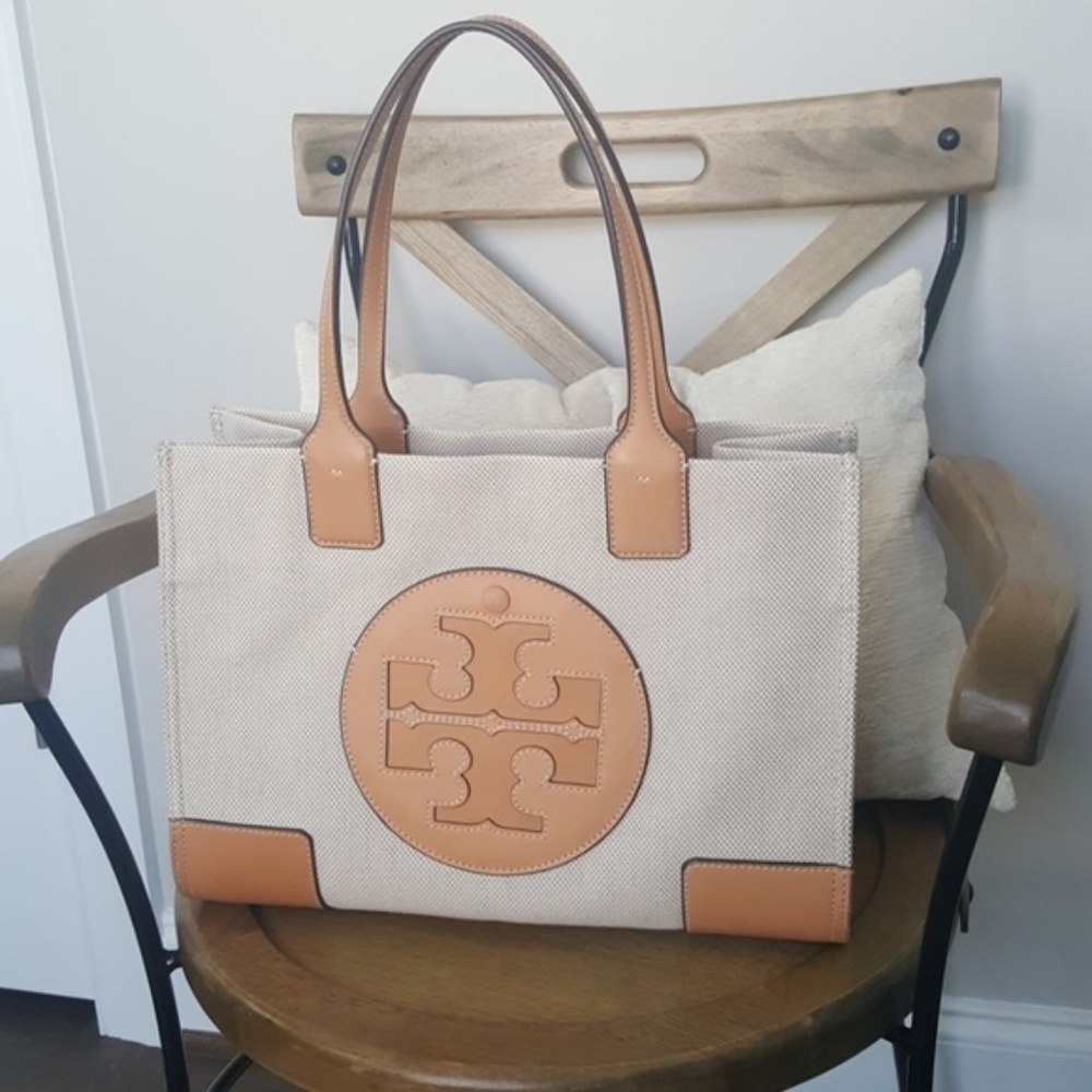 Tory Burch Ella canvas mini tote